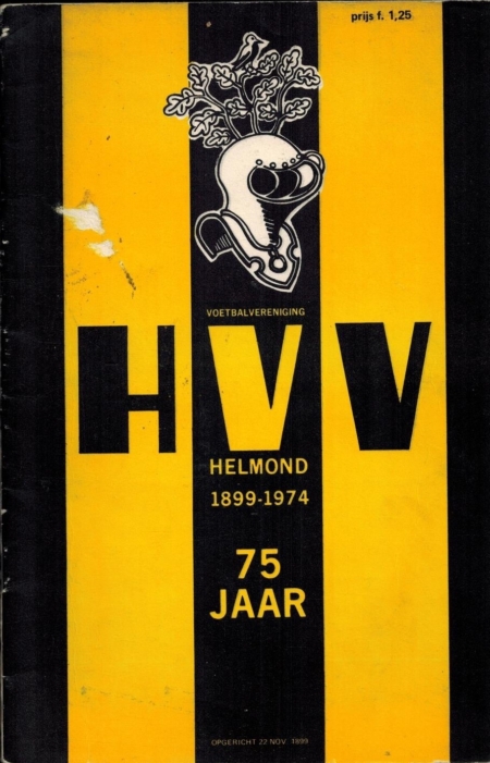 75 jaar HVV Helmond 1899-1974