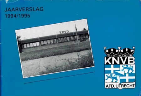 KNVB Jaarverslag 1994-1995 Afd. Utrecht