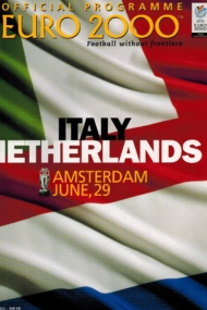 Official Programme Euro 2000 Italy - Netherlands