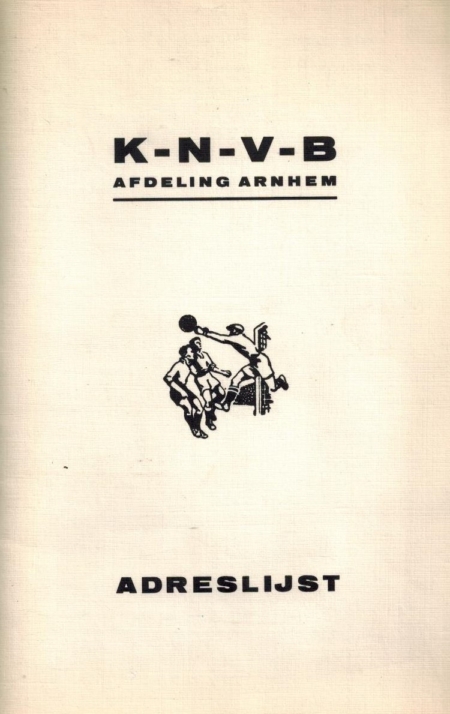 Adreslijst KNVB Afdeling Arnhem
