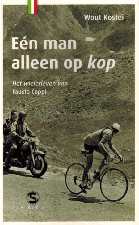Een man alleen op kop