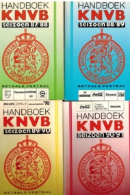 Handboek KNVB Betaald Voetbal 1987/1988 t/m 1995/1996
