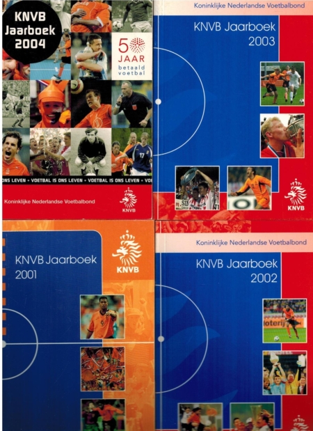 KNVB Jaarboek 1999 t/m 2004