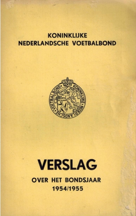 Verslag Bondsjaar 1954-1955