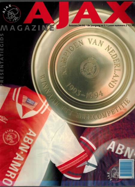 Ajax Magazine Presentatiegids Seizoen 1994-1995