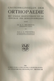 Grondbeginselen der ORTHOPAEDIE