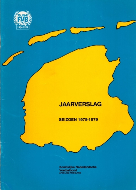KNVB Jaarverslag 1978-1979 Afd. Friesland