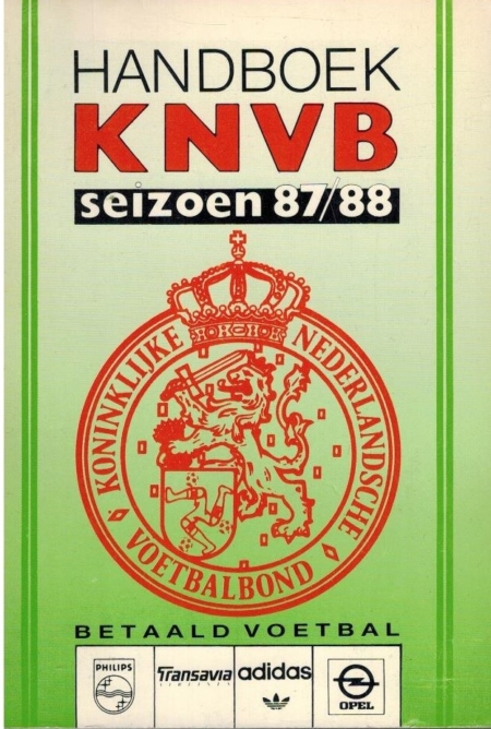 Handboek KNVB Betaald Voetbal 87-88