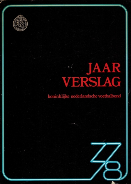 KNVB Jaarverslag 77-78