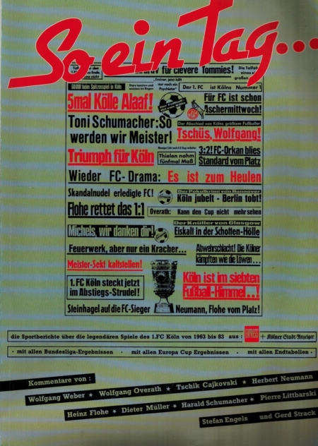 So ein Tag - 1. FC Köln 1963-83
