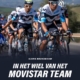In het wiel van het Movistar Team