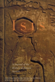 ISIS Vol. 108, No. 3 2017