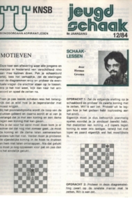 Jeugdschaak 8e Jaargang 1984 Compleet