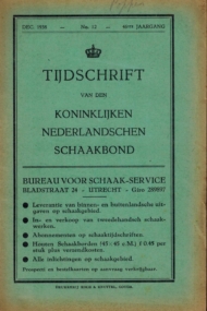 Tijdschrift van den Nederlandschen Schaakbond 1938, 46ste Jaargang