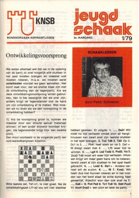 Jeugdschaak 3e Jaargang 1979