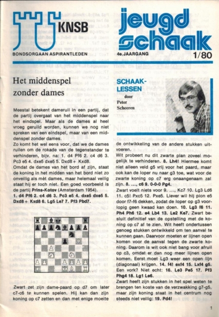 Jeugdschaak 4e Jaargang 1980 Compleet