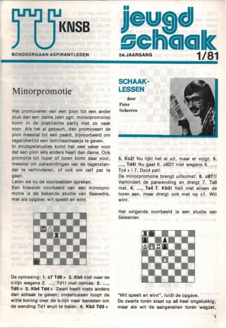 Jeugdschaak 5e Jaargang 1981 Compleet