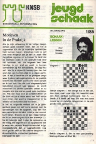 Jeugdschaak 9e Jaargang 1985 Compleet
