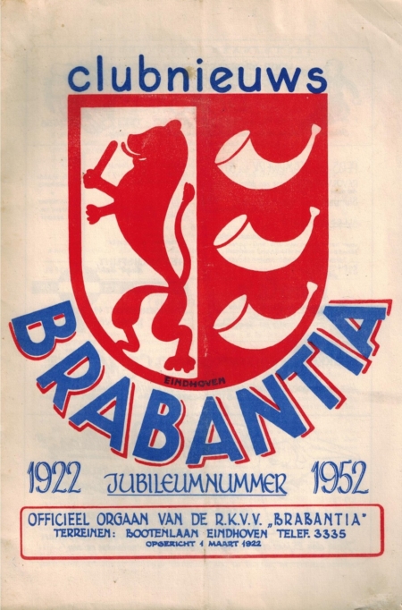 Jubileumnummer Brabantia 1922-1952