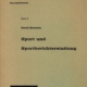 Sport und Sportberichterstattung