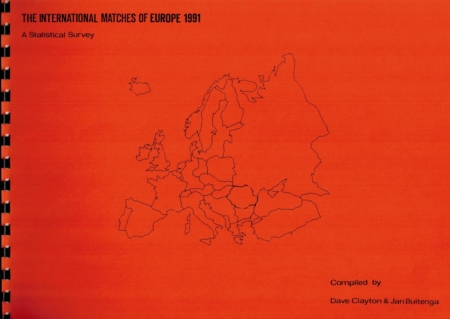 The International Matches of Europe 1991