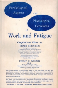 Psychological Aspects and Physiological Correlates of Work and Fatigue