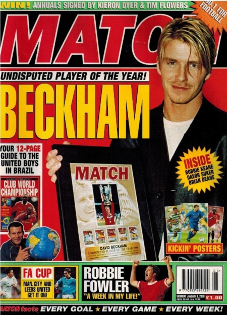 Match Football Magazine 8 january 2000