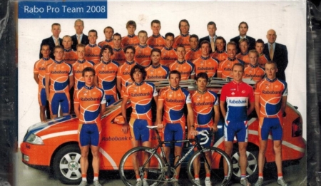 Set Wielerkaarten Rabo Pro Team 2008